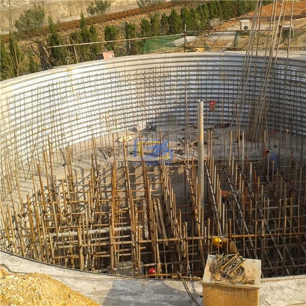 big diameter corrugateds steel pipe culvert in Kenya,Sudan